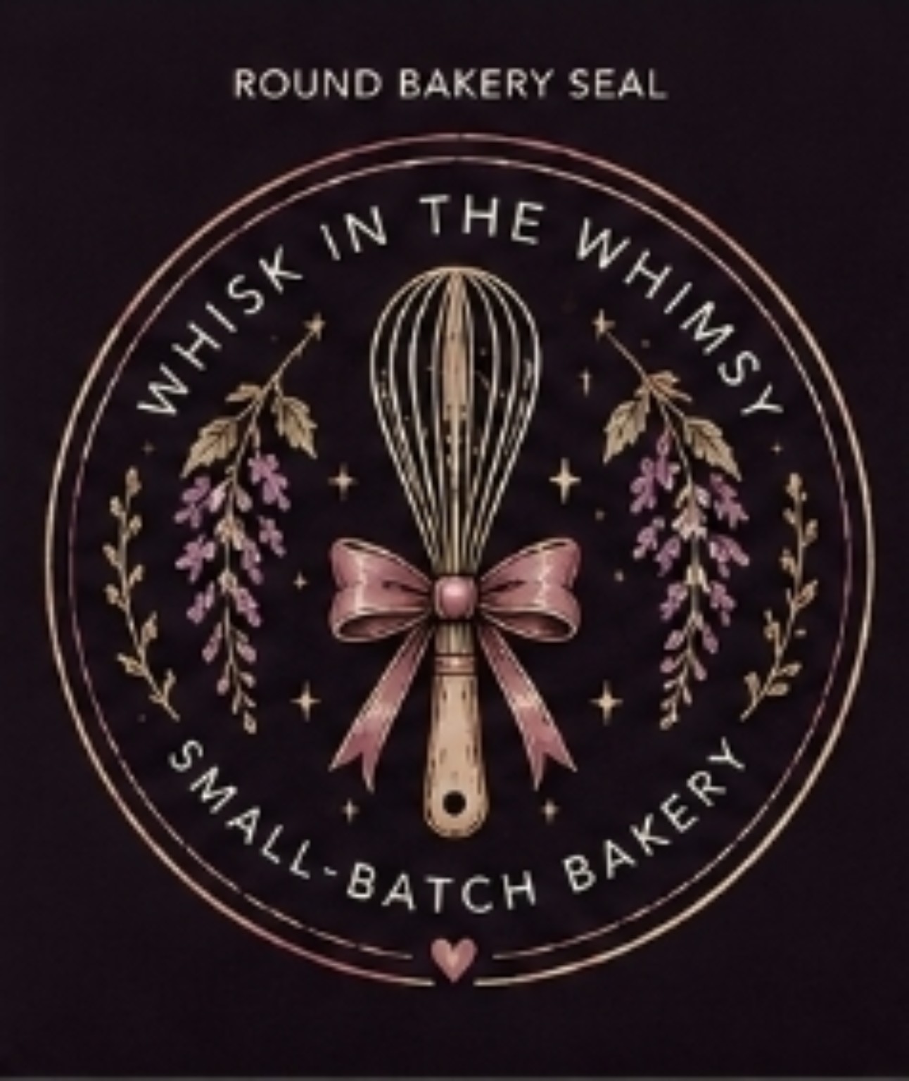 Whisk & Whimsy Bakery Seal