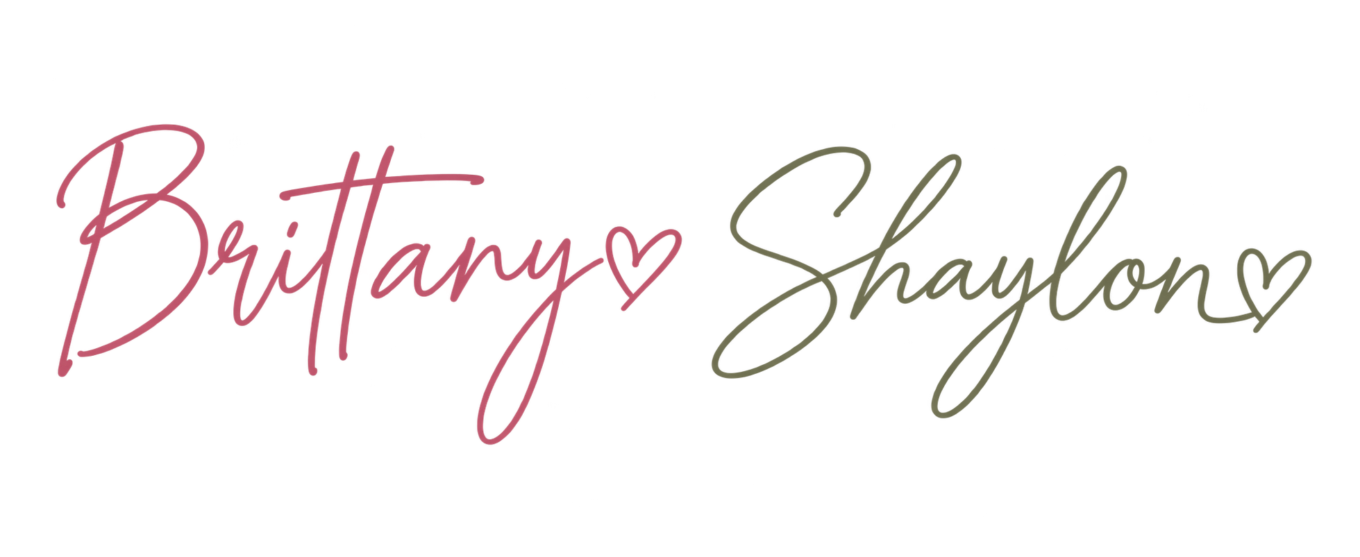 Brittany and Shaylon signatures